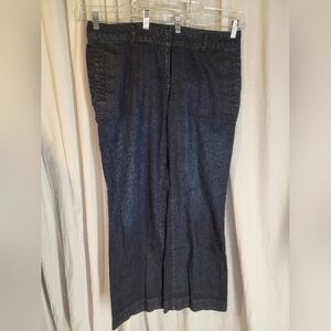 Talbots Heritage Woman Dark Wash Denim Jeans